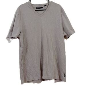 Perry Ellis Tan Short Sleeve Tee Relaxed Fit